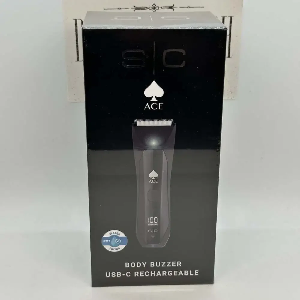 StyleCraft Ace Body Buzzer 100% Waterproof Wet/Dry Full Body Hair Trimmer - NEW!